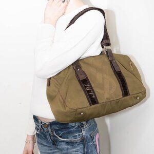 Saint Laurent Nylon Boston Bag